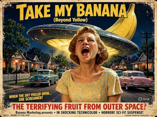 Take My Banana Movie Poster